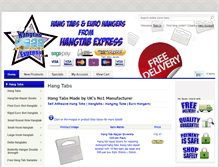 Tablet Screenshot of hangtab-express.co.uk
